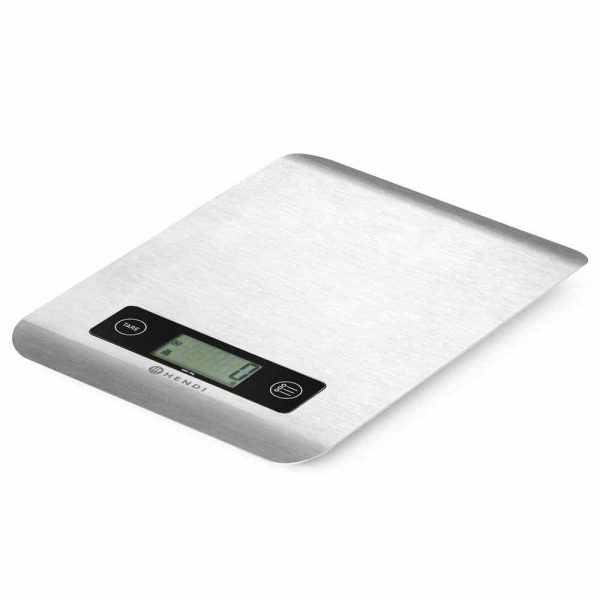 Balança digital de precisão 5kg em aço inoxidável - Ideal para cozinha. Alta qualidade e precisão de 1g. Compre agora online!