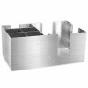 Organize e embeleze o seu espaço com o elegante Bar Caddy Inox Angelia. O toque de requinte que faltava na sua decoração!