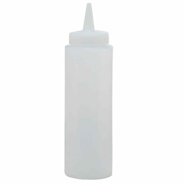 Frascos de plástico transparentes de 236ml para bebés - Prático e durável. Ideal para alimentação infantil. Compre online!