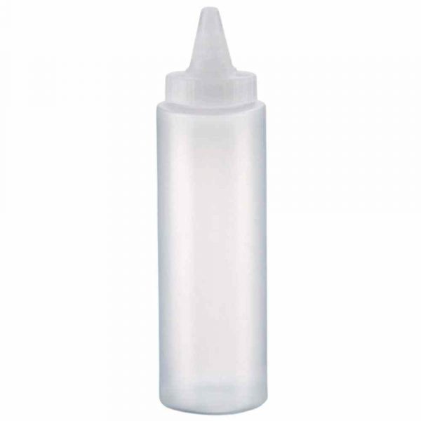 Garrafa de plástico transparente de 350ml de alta qualidade para bebidas - Compre online!