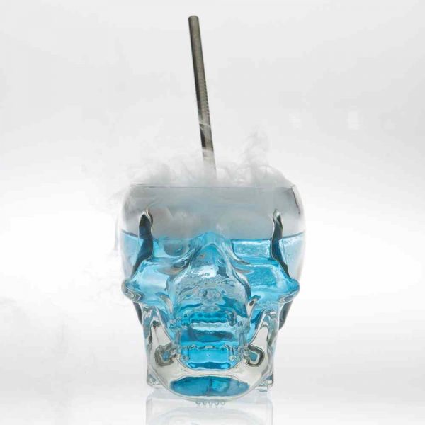 Copos de Cocktail com Design de Caveira de 30cl, perfeitos para festas e ocasiões especiais. Adicione estilo às suas bebidas!