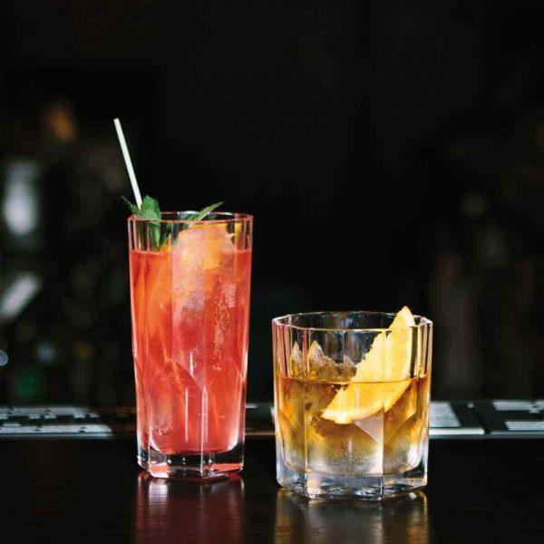 Copos Nachtman Cocktail Highball Aspen 4 x 30,9cl - Conjunto de copos elegantes e sofisticados para cocktails. Ideal para festas e eventos.