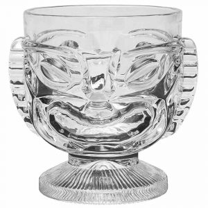 Copos de vidro estilo Tiki com capacidade de 41.4cl para cocktails exóticos. Perfeitos para festas e eventos especiais. Qualidade premium.