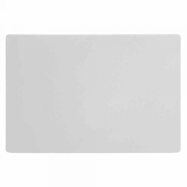 Tábua de corte HACCP branca de 450x300x13mm - resistente e higiénica para cortar alimentos com segurança. Ideal para uso profissional.