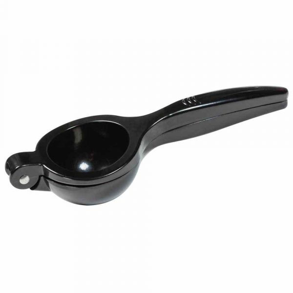 Espremedor de Citrinos Preto 22cm: A maneira perfeita de extrair sumo fresco. Design durável e elegante para a sua cozinha. Adquira já!