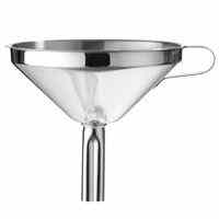 Funil de Aço Inoxidável de 120mm para Uso Doméstico - Durável e Prático para Cozinhar - Compra Online - Acessório de Qualidade