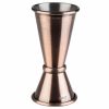 Medida de bar japonesa em cobre de 20/40ml para elevar a sua experiência de cocktail. Adquira já esta peça de qualidade premium!