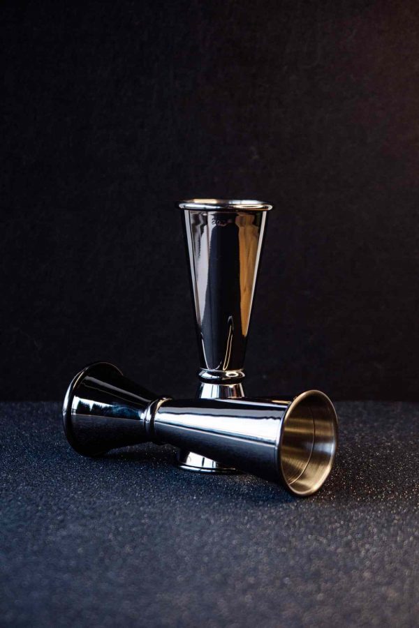 Vaso elegante 30/60 preto brilhante para decoração de interiores de luxo