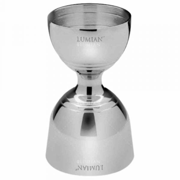 Medidor JIGGER GIOVE 30/60 ML em aço inoxidável para coquetéis de qualidade premium - loja online