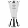 Medida de bar JIGGER INTERNACIONAL 2CL-4CL S/S em aço inoxidável de alta qualidade para bartenders profissionais. Entrega rápida!