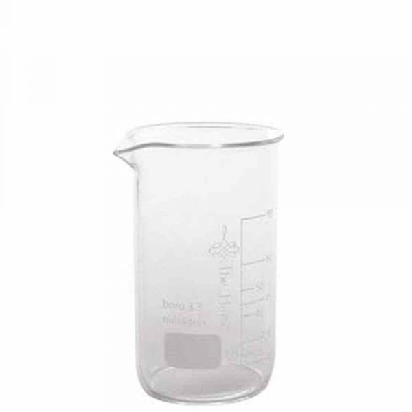 Frasco de medição de vidro em várias capacidades para laboratório, 20/30/40/45/50/60/90 ml. Ferramenta de alta qualidade para análises precisas.