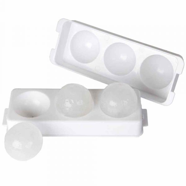 Molde de Gelo com 3 Esferas de 6cm em Silicone de Qualidade Premium | Loja Online