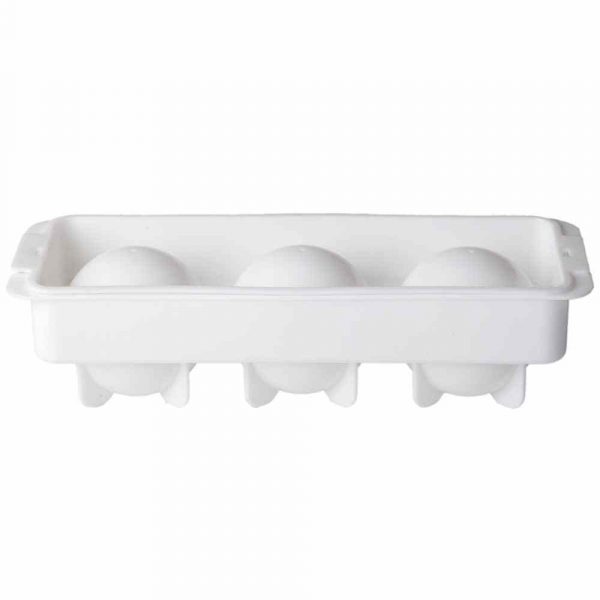 Molde de Gelo 3 Esferas 6cm - Crie Cubos de Gelo Perfeitos em Casaумент