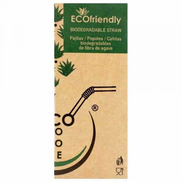 Palhinha de Fibra de Agave 6x200mm - Embalagem com 160 Unidades, Produto de Qualidade Premium - Compre Online.