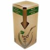 Palhinha de fibra de agave de alta qualidade, 6x250mm, embalagem com 160 unidades. Ideal para uso online.