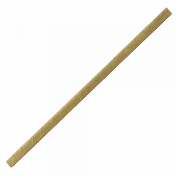 Palhas de papel Kraft 200x6mm - Eco-friendly e sustentáveis para festas e eventos. Compre online!