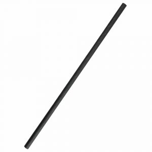 Palhinhas de papel preto 200x6mm, solução elegante para bebidas. Compra online, qualidade premium. Adicione um toque de sofisticação!