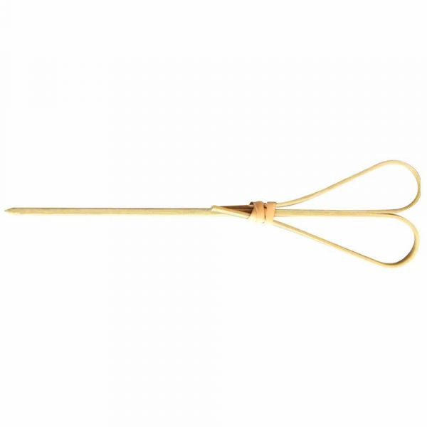 Palito de Bambu de 12 cm de Alta Qualidade - Embalagem com 100 Unidades, Ideal para Compras Online - Produto #00976