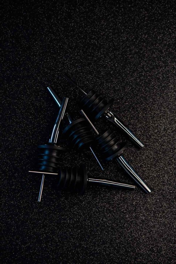 Recipiente Speed preto brilhante 5pcs - Organização de qualidade para a sua cozinha! Aproveite já este conjunto exclusivo.