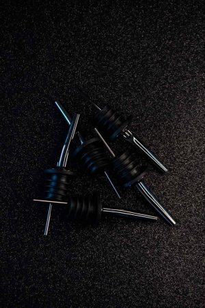 Recipiente Speed preto brilhante conjunto de 5 peças - qualidade premium para a sua cozinha. Compre agora e simplifique o seu dia a dia!