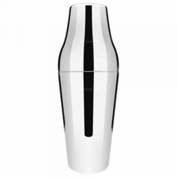 Frascos de metal prateado Parisienne Classic de 700 ml, utensílio de cozinha essencial para shakes e bebidas. Compre online agora!