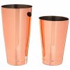 Agite e misture com elegância com o SHAKER TIN-ON-TIN 28/18OZ em cobre Kenko Lumian - Qualidade premium para cocktails perfeitos!