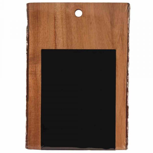 Tábua retangular de madeira de acácia, 30 cm x 21 cm, ideal para cozinha. Produto de alta qualidade para comprar online.