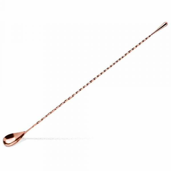 Colher de Lágrima 40cm Cobre Lumian - Utensílio de cozinha premium em cobre para culinária sofisticada. Compre agora!
