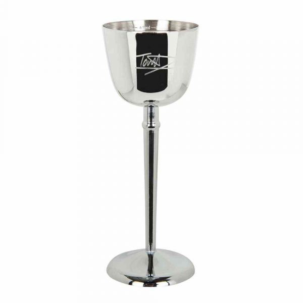 Frasco TOM DYER THE GRAIL JIGGER 50ML em aço inoxidável de alta qualidade para compras online - ideal para entusiastas de cocktail.